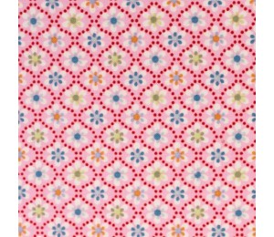 Baumwolle - Julia Kleine Blüten kiwi grün